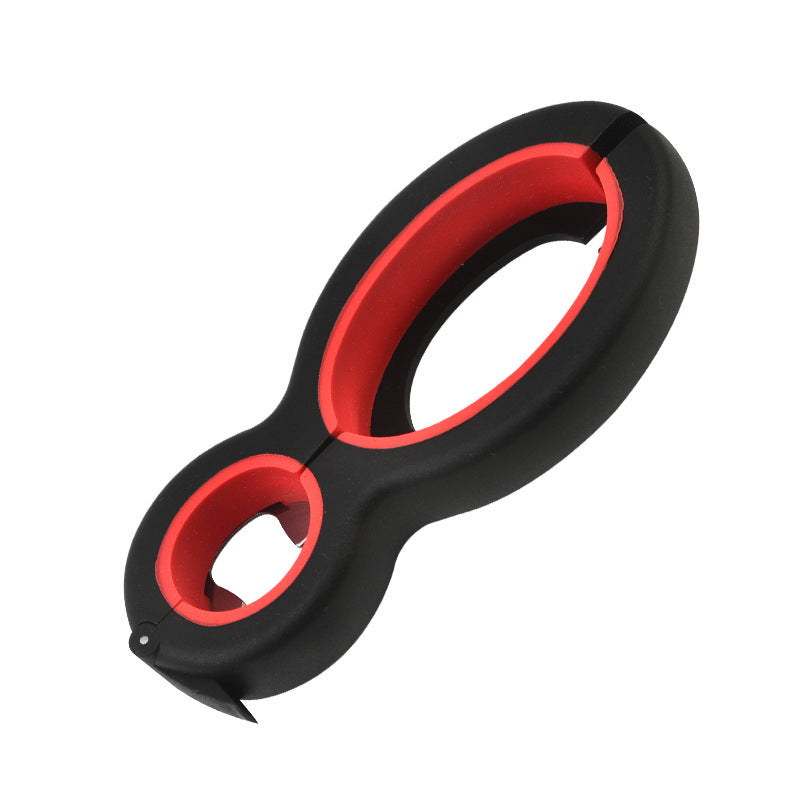 Plastic 6 in 1 Multi-function Bottle Can Opener Tools Kitchen Gadget