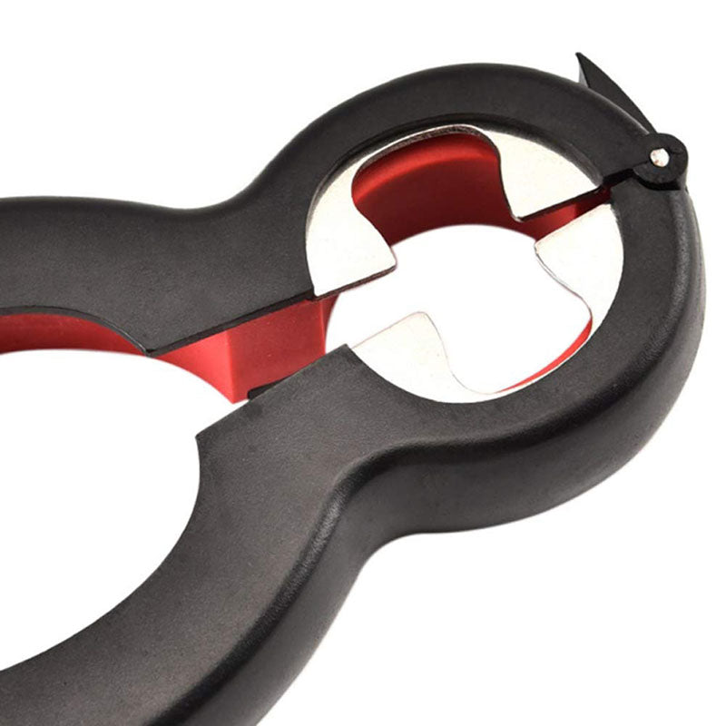 Plastic 6 in 1 Multi-function Bottle Can Opener Tools Kitchen Gadget