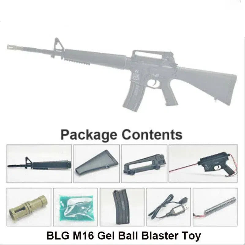 BLG M16 Gel Blaster Toy Gun