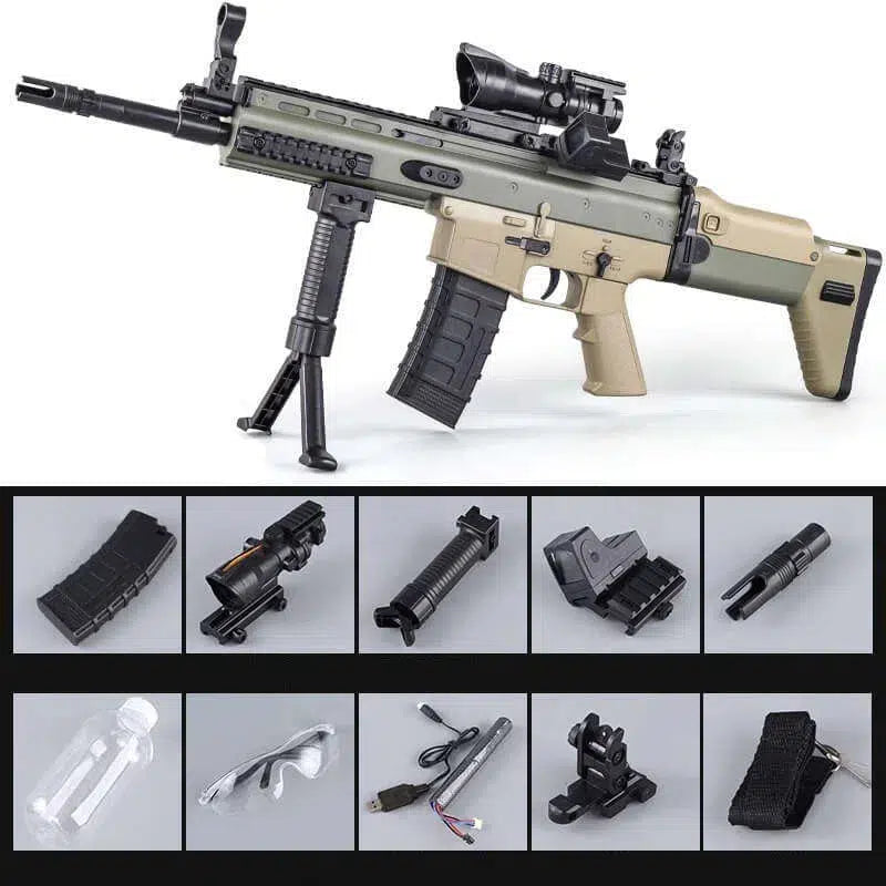 TG SCAR-L Realistic Tactical Gel Ball Blaster Gun
