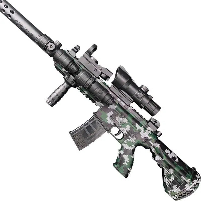 M416 Graffiti Gel Ball Blaster Water Beads Shooter w/ Multiplue Skins