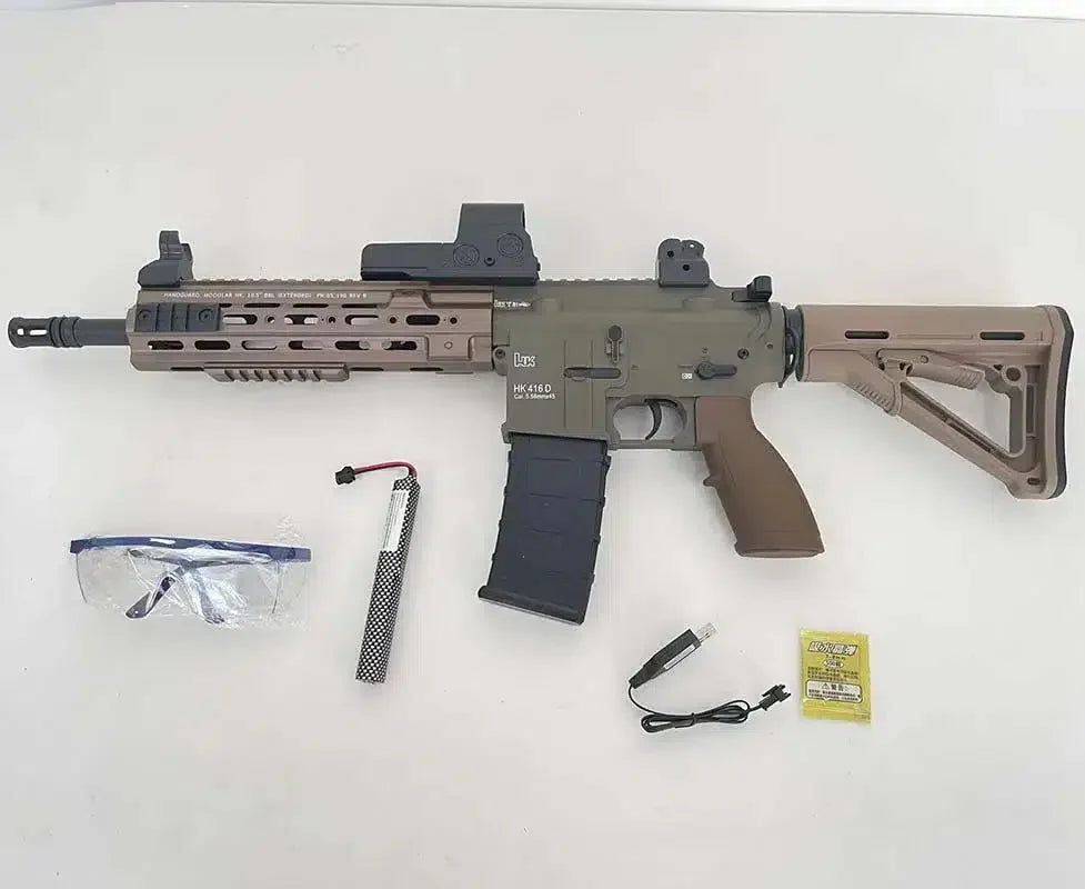 Realistic Electric M416 HK416d Gel Ball Blaster
