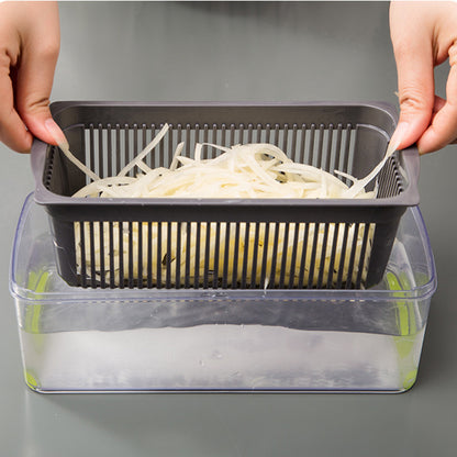 15 in 1 Set 7 Blades Kitchen Gadget Onion Carrot Potato Fruit Garlic Vegetable Veggie Chopper Slicer Dicer Cutter With Container