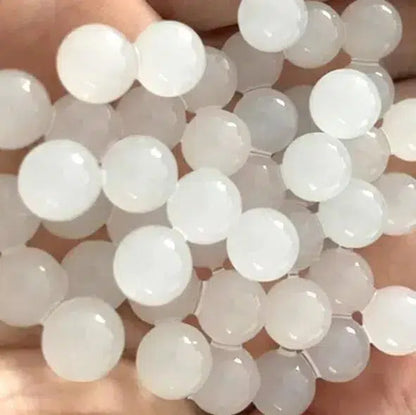 7-8mm Milky White Hardened Gel Balls (Gold Label)