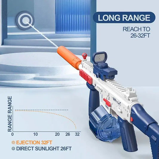 Electric Automatic SCAR Water Blaster Rifle with Drum