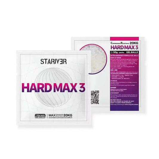 Stariver Hard Max 3 Ultra Hardened Frosted Gel Balls - Compression Resistance 12kg