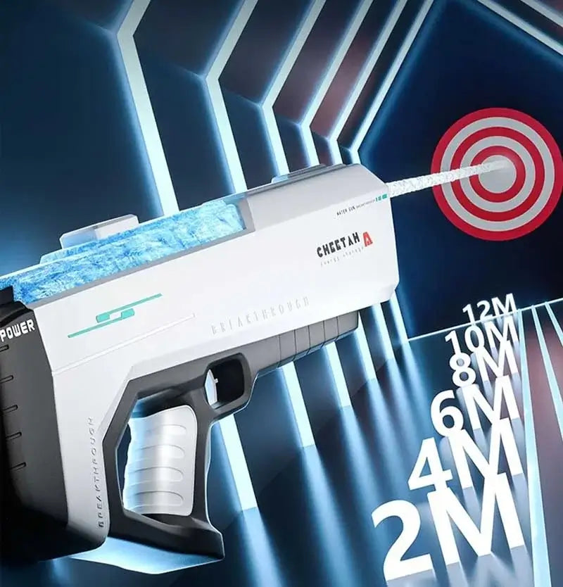 1L Capacity Electric Long Range Powerful Cheetah Water Gun