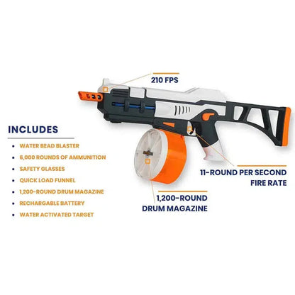 SRB1200 Full Automatic Electric Water Bead Splat Ball Gun