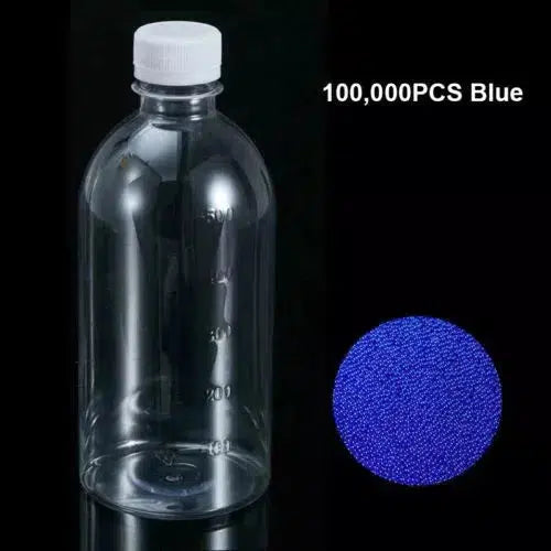 40000/100000pcs 7-8MM Hardened Coloured Gel Balls