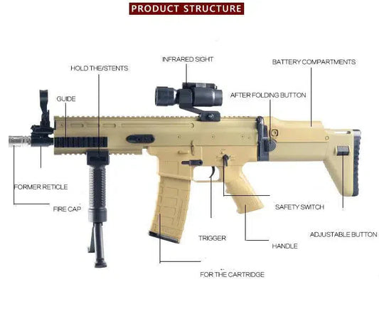 JM Scar V2 Gel Blaster