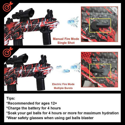 HK416d Graffiti Splatter Ball Orbeez Blaster Toy